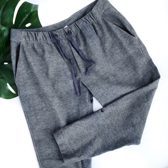 lululemon athletica Pants - Lululemon gray skinny cropped  joggers